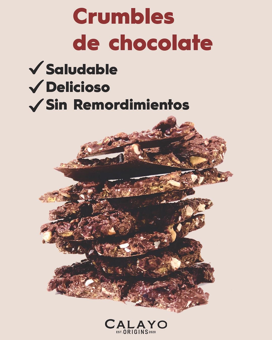 Crumbles de chocolate 150g